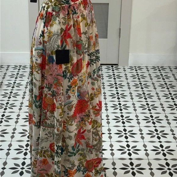 Lulu's Lilja Cream Floral Maxi Dress - Picture 7 of 8